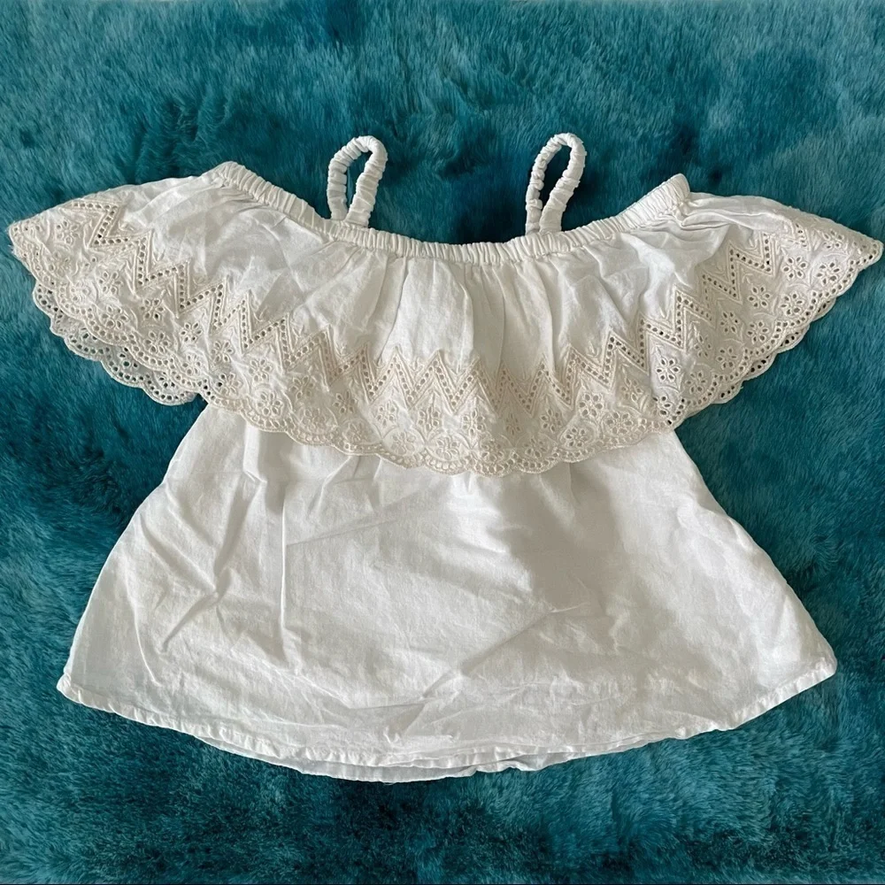 Old Navy Toddler Girl Cold Shoulder Top Size 12-18 Months